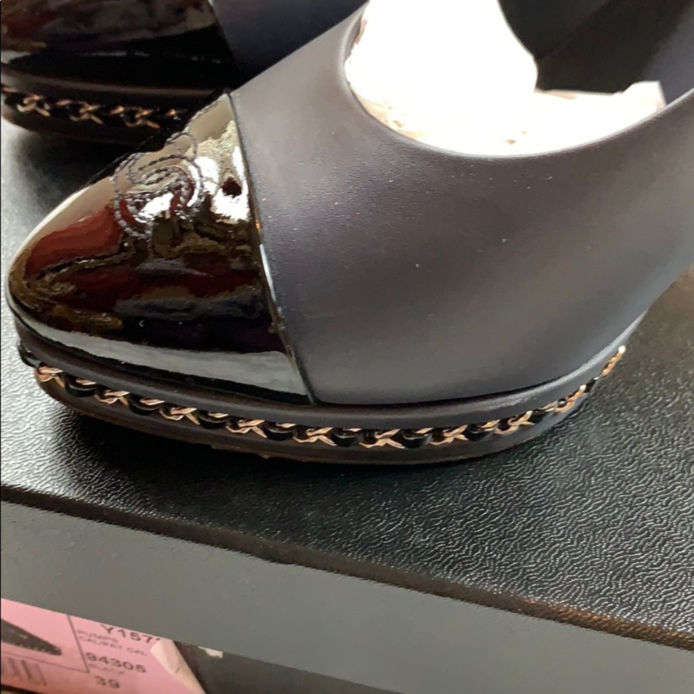 Chanel shoes pumps lampskin - Picture 5 of 8